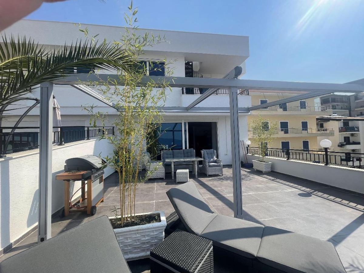 Apartmán Teuta- Luxury Penthouse 200M2 Sarandë Exteriér fotografie