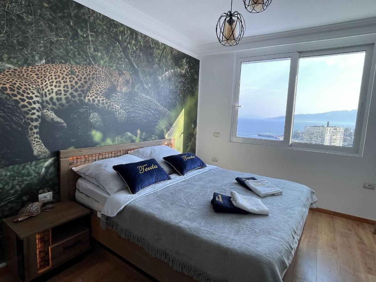 Apartmán Teuta- Luxury Penthouse 200M2 Sarandë Exteriér fotografie